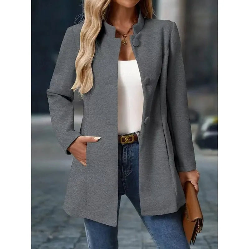 Women's Stand-Collar Trench Coat - view 6