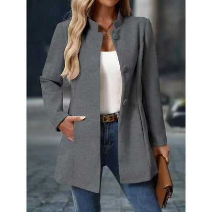 Women's Stand-Collar Trench Coat - view 6