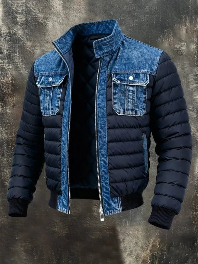 Men's Quilted Puffer Jacket