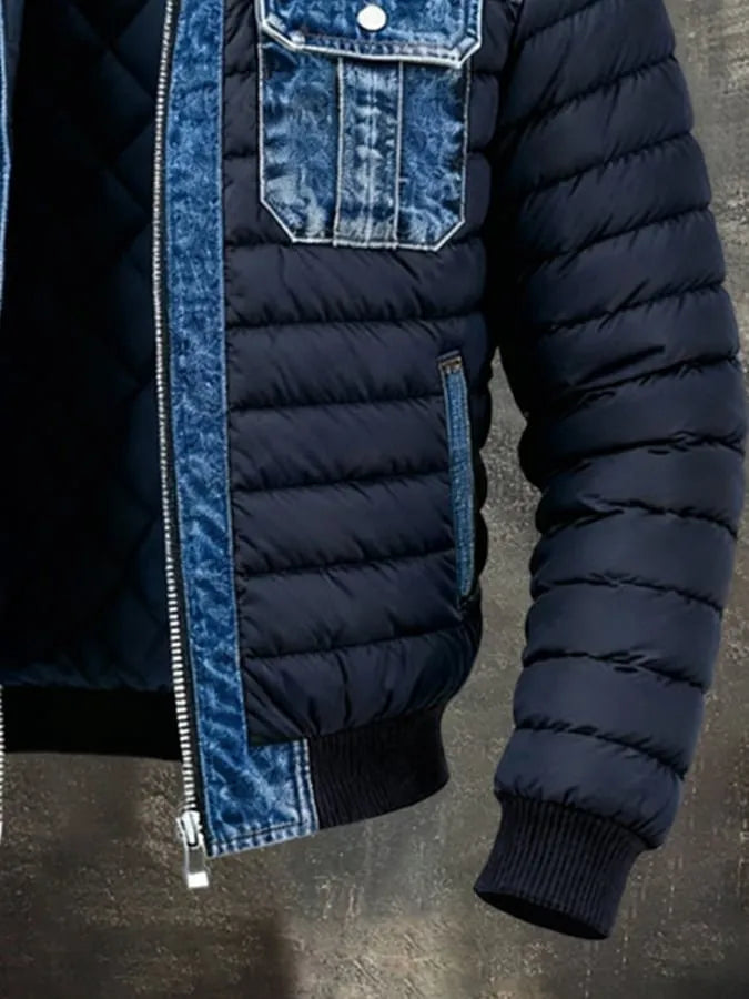 Men's Quilted Puffer Jacket - view 2
