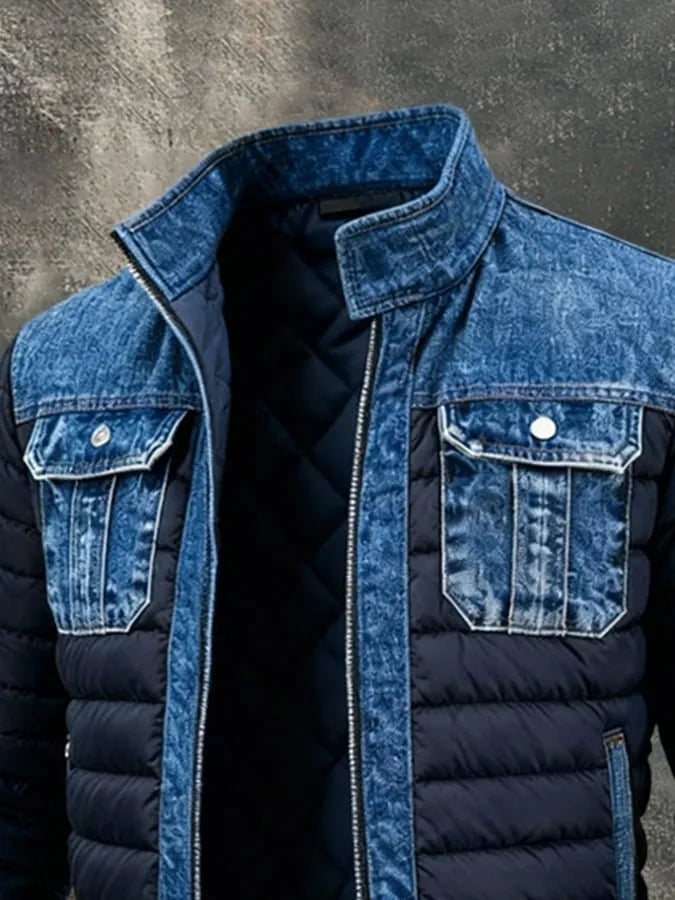 Men's Quilted Puffer Jacket - view 3