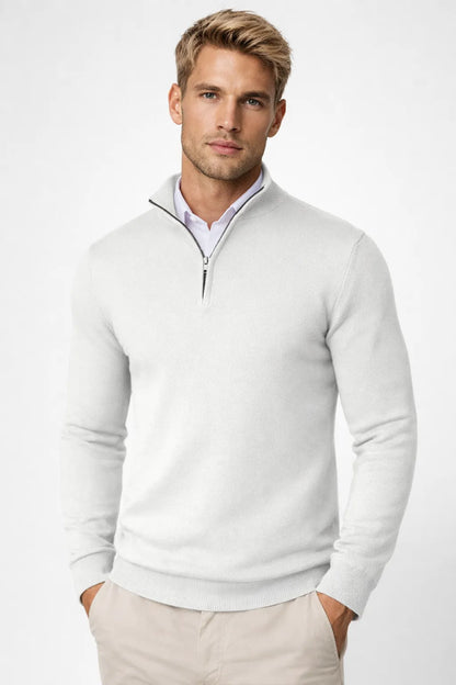 Men's Half-Zip High-Neck Sweater - view 5