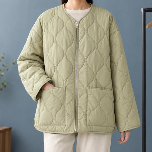 Abigail | Quilted Jacket Collarless
