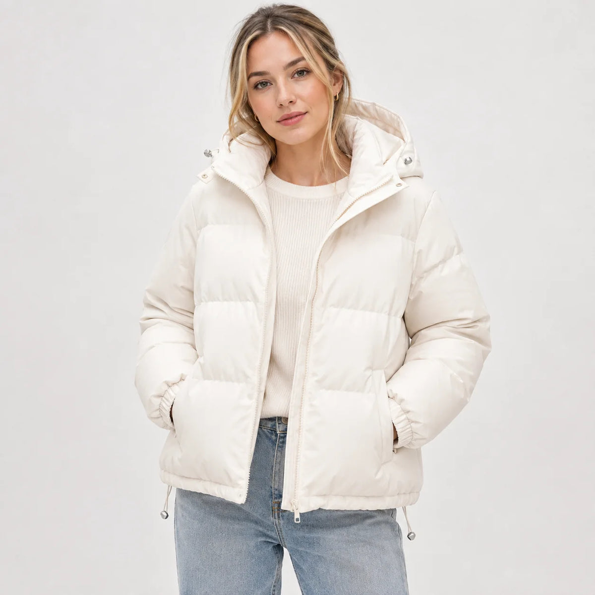 Thea | Puffer Jacket with Hood