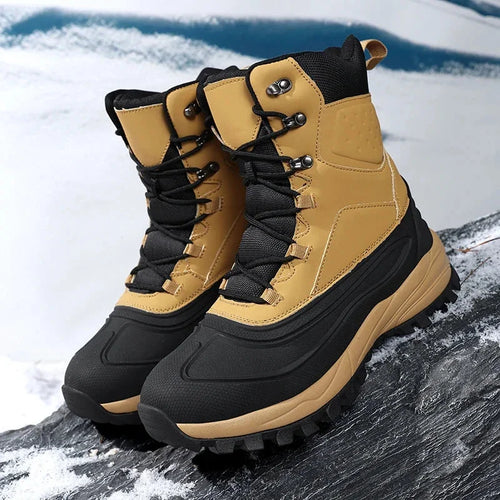 Men's Warm Lined Snow Boots