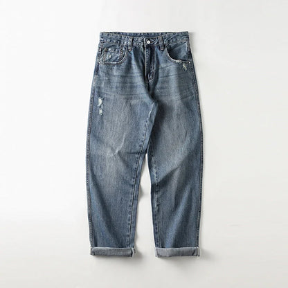 Men's Relaxed Wide-Leg Baggy Jeans