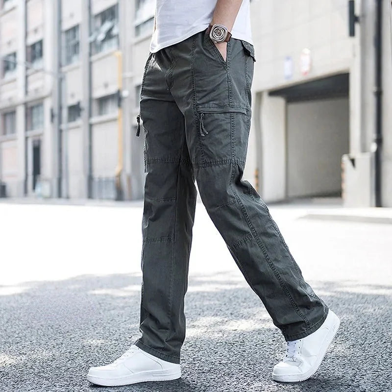 Men's Straight Fit Cargo Pants
