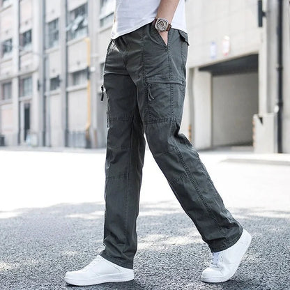 Men's Straight Fit Cargo Pants