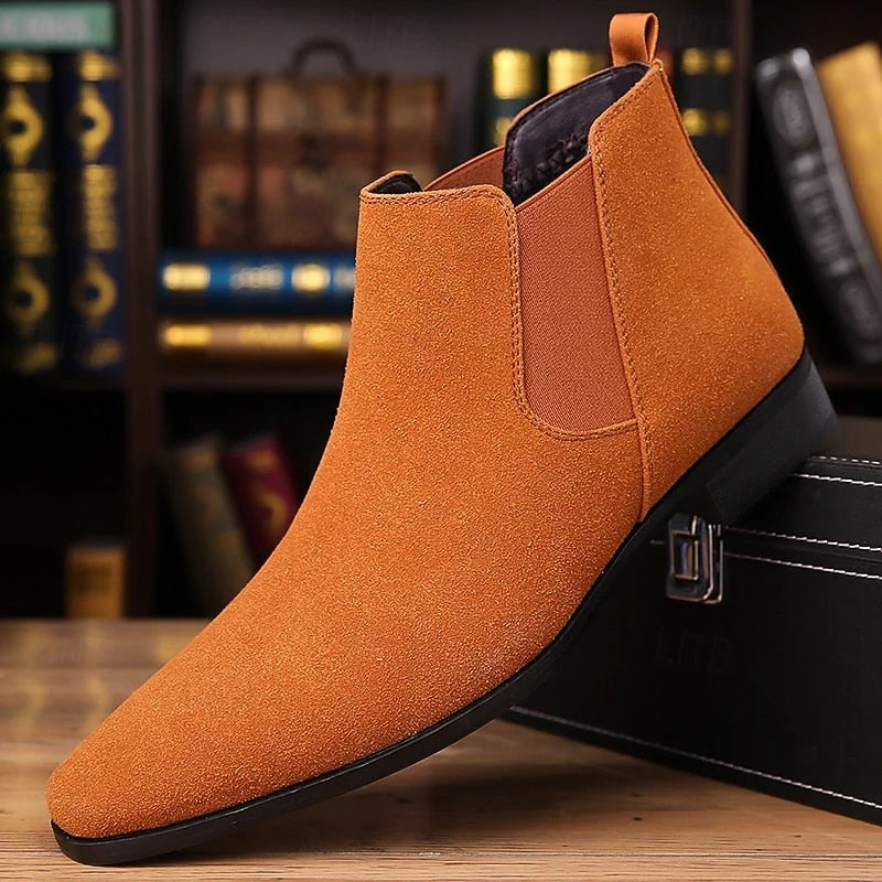 Men's Chelsea Boots – Red Brown Classic Ankle