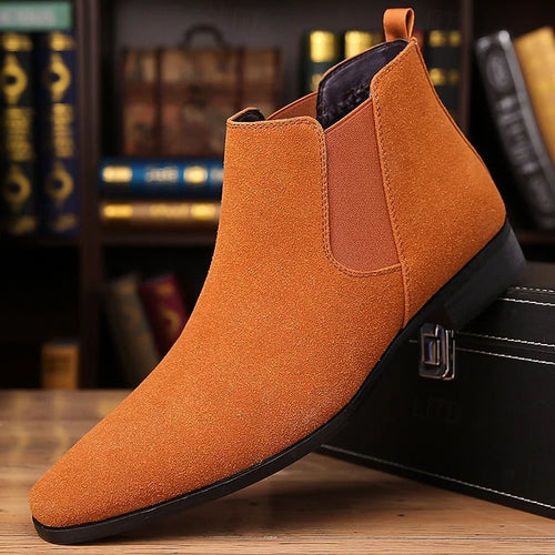 Men's Chelsea Boots – Red Brown Classic Ankle