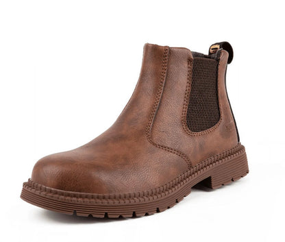 Men's Chelsea Boots – Brown Rugged Lug Sole