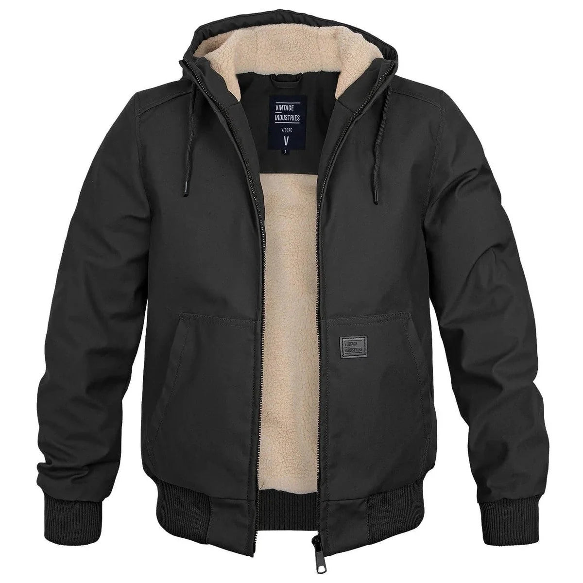 Men's Sherpa Lined Hooded Winter Parka