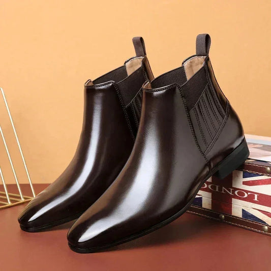 Chelsea Boots – Black Pointed Toe