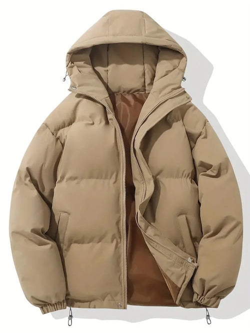 Men's Hooded Puffer Jacket Quilted