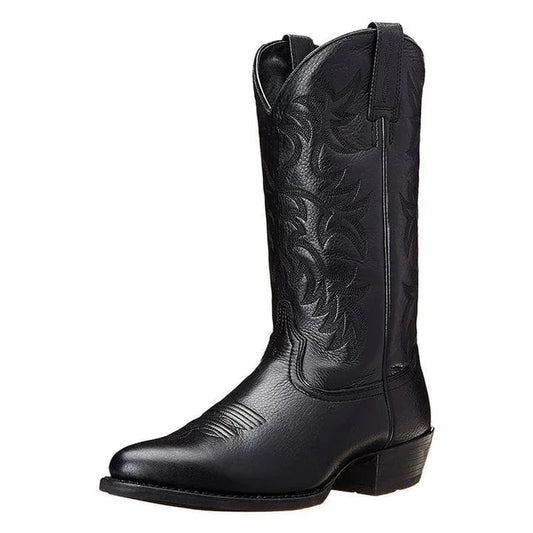 Embroidered Western Cowboy Boots