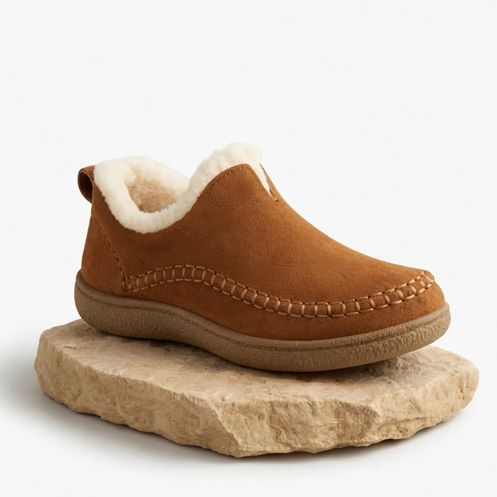 Nell | Fleece-Lined Ankle Boots Slip-On