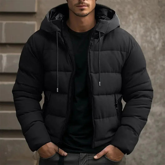 Men's Hooded Puffer Winter Jacket