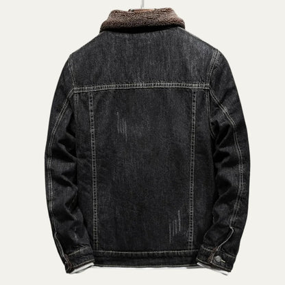 Kilmarnock | Men's Denim Trucker Jacket with Fleece Lining