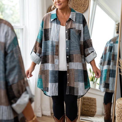 Plaid Flannel Button Up Shirt