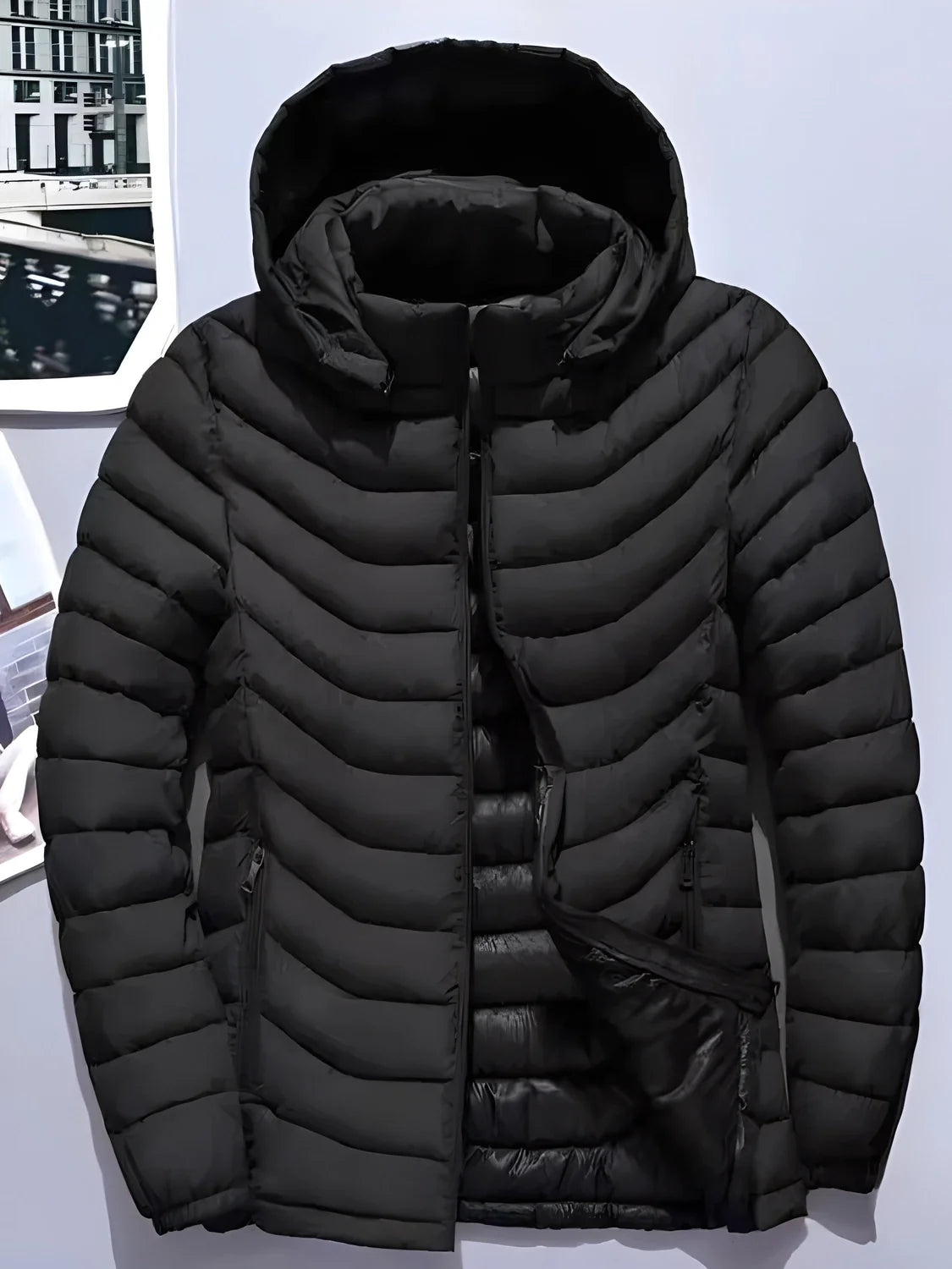 Men's Hooded Winter Puffer Jacket