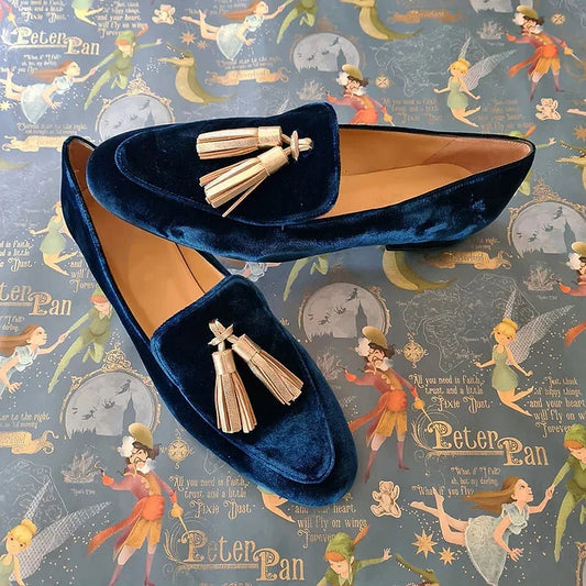Almond Toe Tassel Loafers