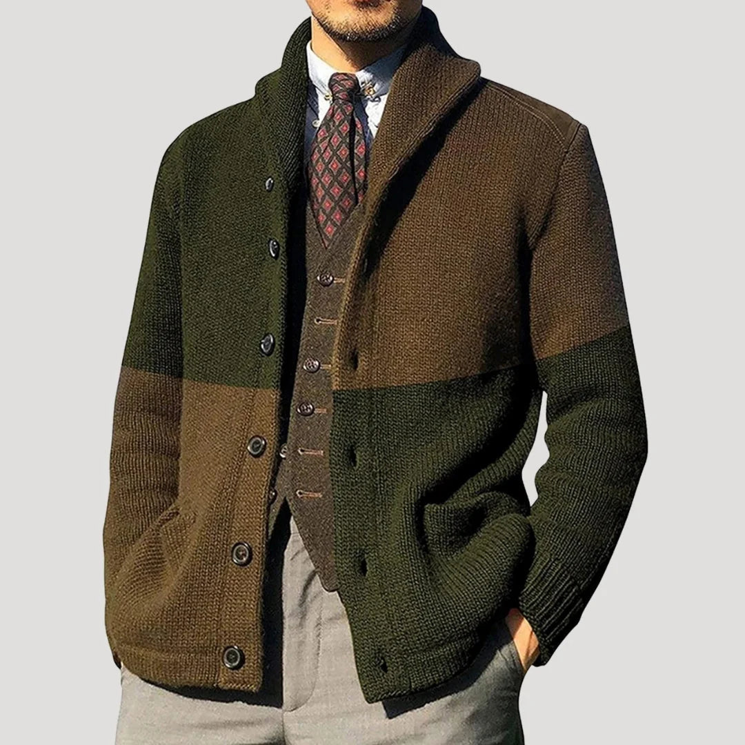 Men's Shawl Collar Cardigan Coatigan