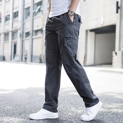 Men's Straight Fit Cargo Pants