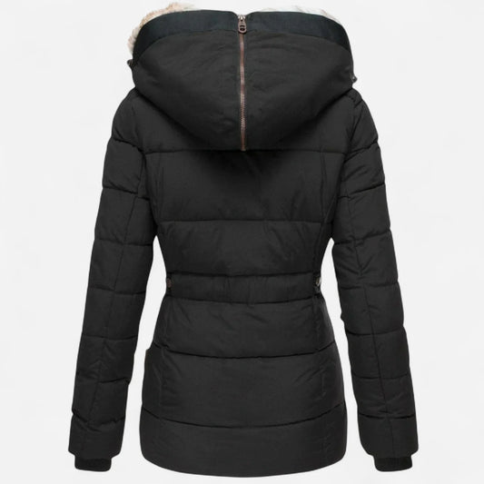 Aisa | Lined Winter Coat Button Front