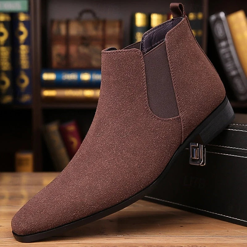 Men's Chelsea Boots – Red Brown Classic Ankle