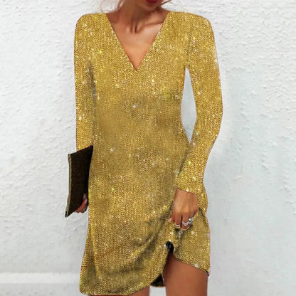 Sequin Mini Dress