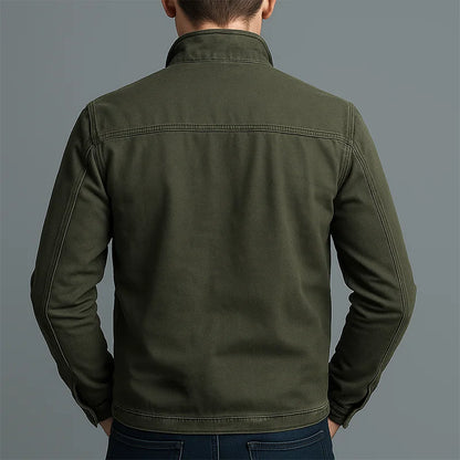 Men's Cotton Stand Collar Winter Jacket