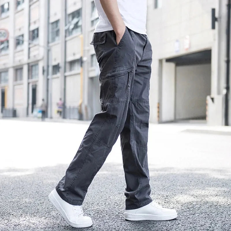 Men's Straight Fit Cargo Pants
