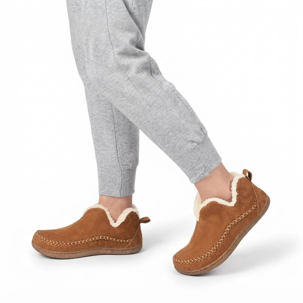 Nell | Fleece-Lined Ankle Boots Slip-On