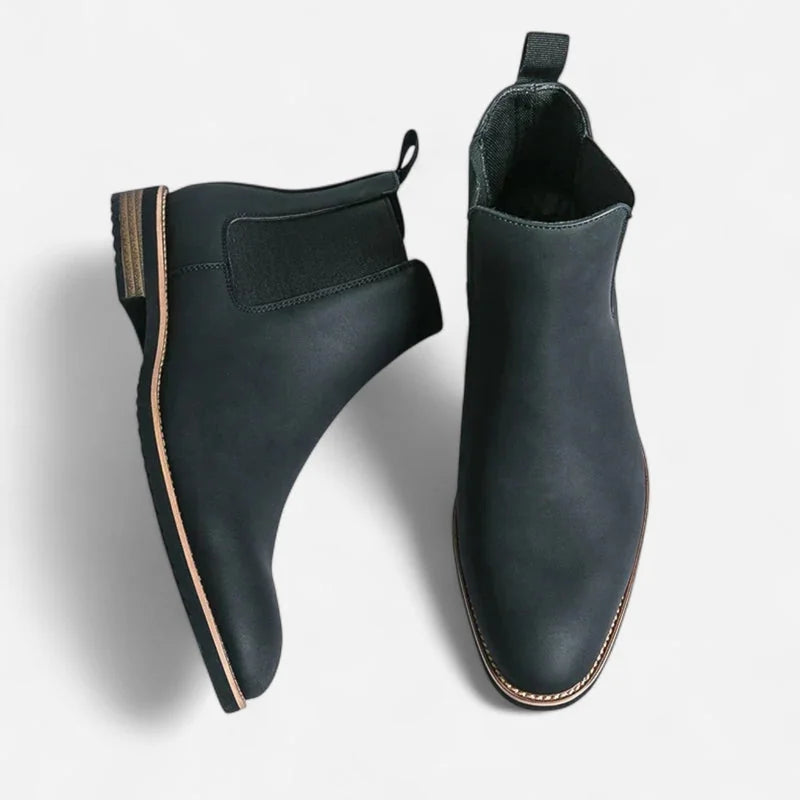 Men's Chelsea Boots – Black Classic Slip-On