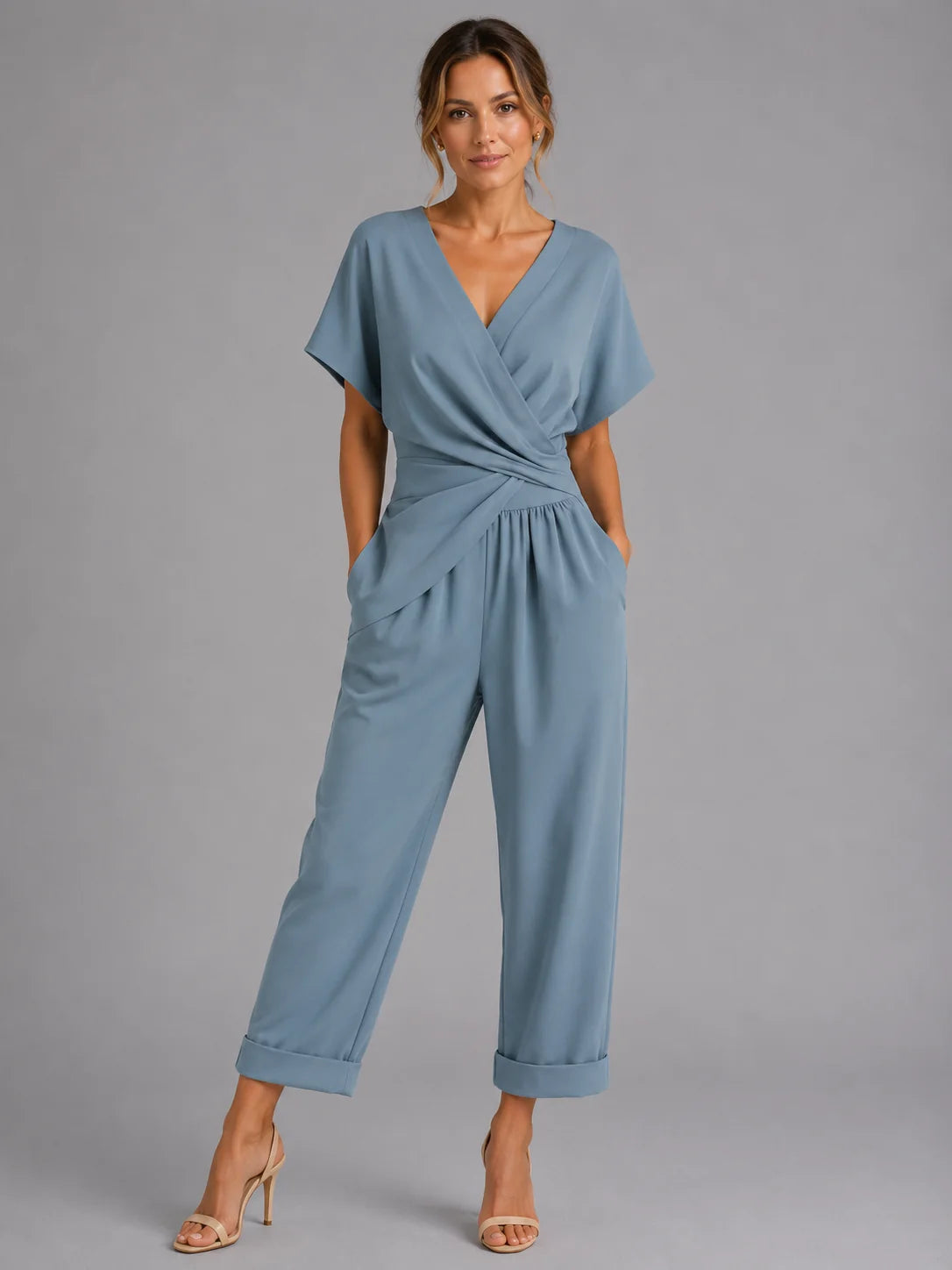Mira | Wrap Front Co-Ord Pant Set
