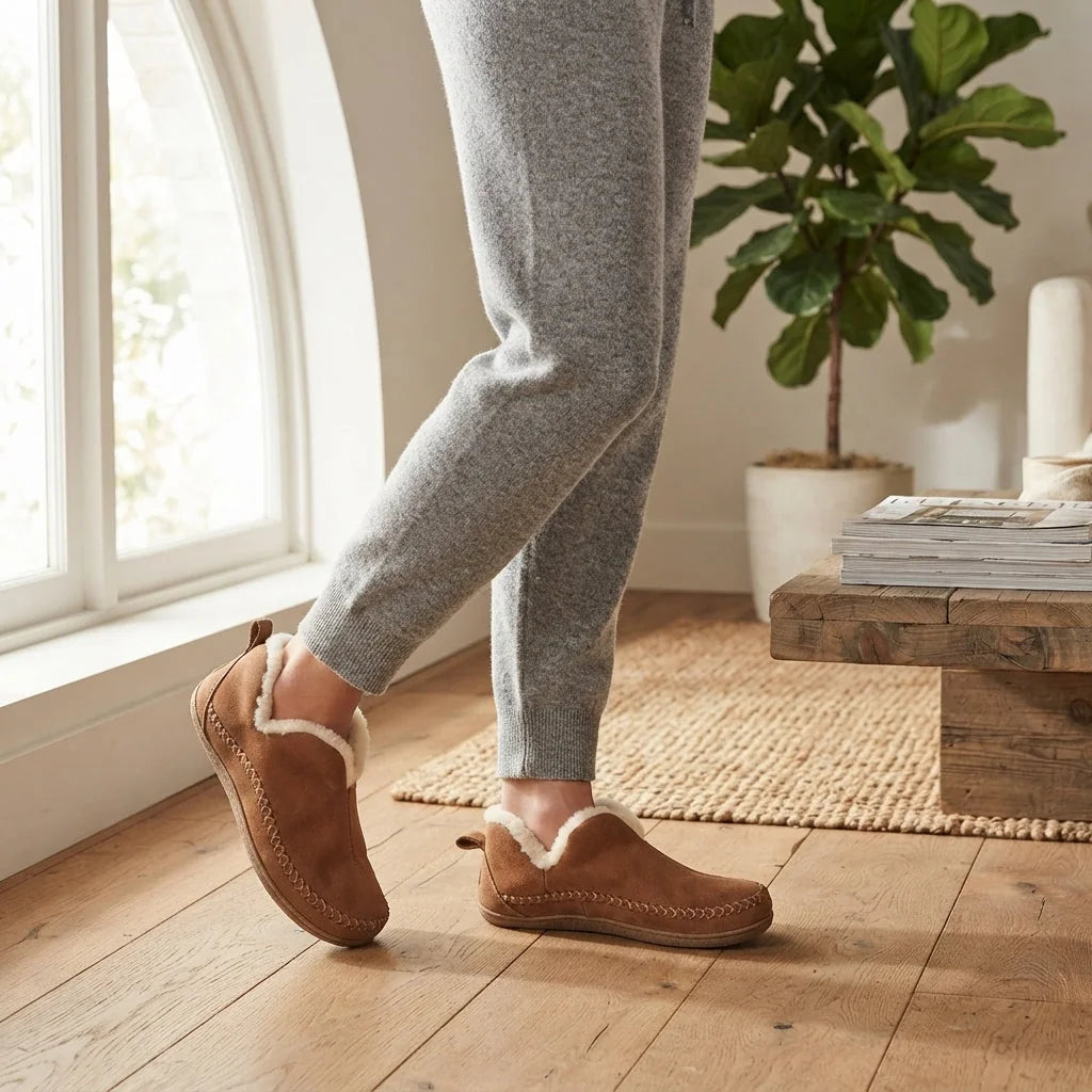 Nell | Fleece-Lined Ankle Boots Slip-On