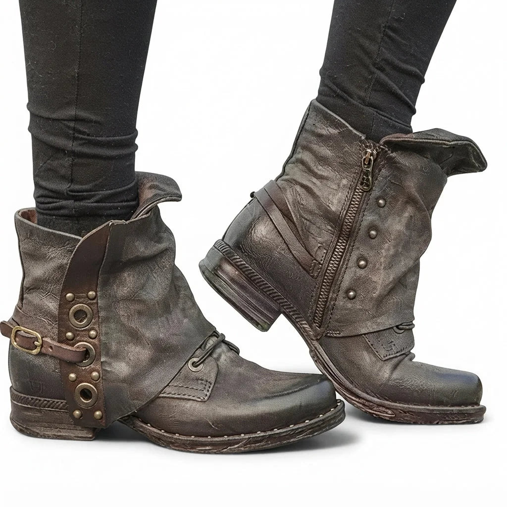 Chelsea Boots – Black Slouch Biker