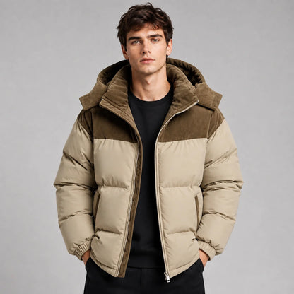 Men's Hooded Puffer Jacket