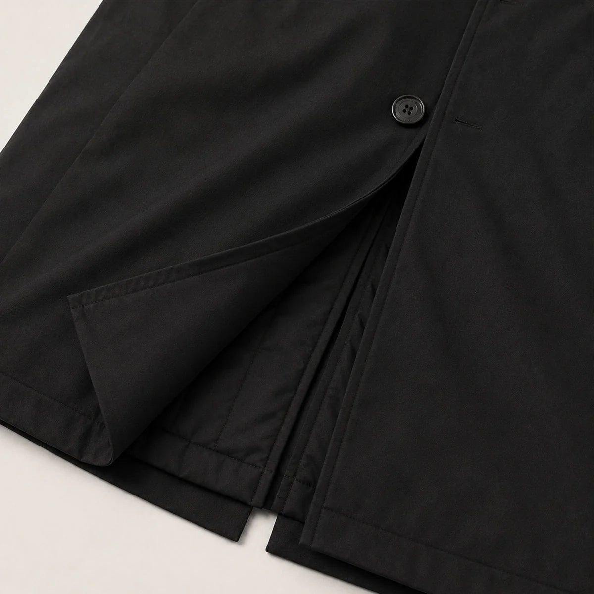 Oldborough | Men's Hooded Long Rain Coat