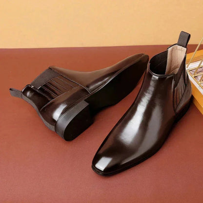 Chelsea Boots – Black Pointed Toe