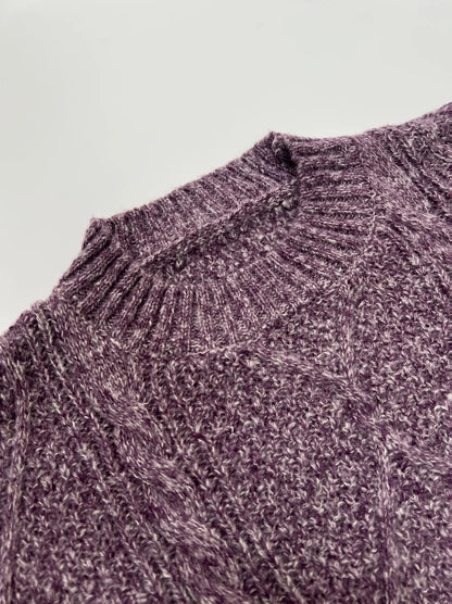 Cable Knit Sweater Dress