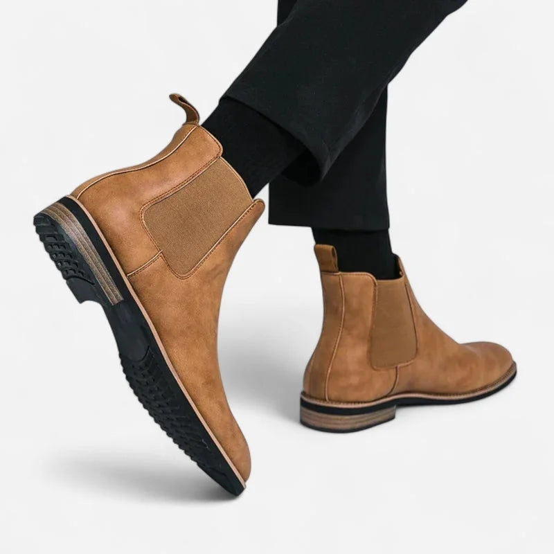 Men's Chelsea Boots – Black Classic Slip-On