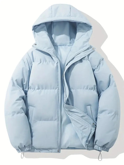 Men's Hooded Puffer Jacket Quilted