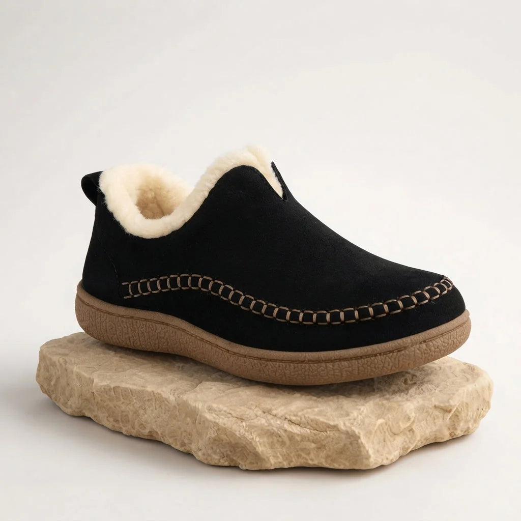 Nell | Fleece-Lined Ankle Boots Slip-On