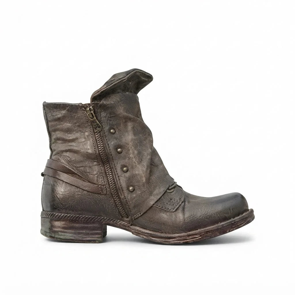 Chelsea Boots – Black Slouch Biker