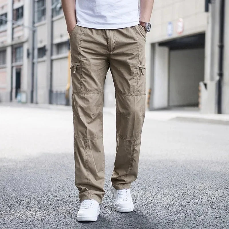 Men's Straight Fit Cargo Pants