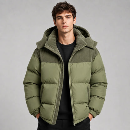 Men's Hooded Puffer Jacket