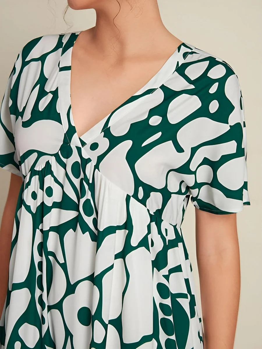 Floral Print Maxi Dress