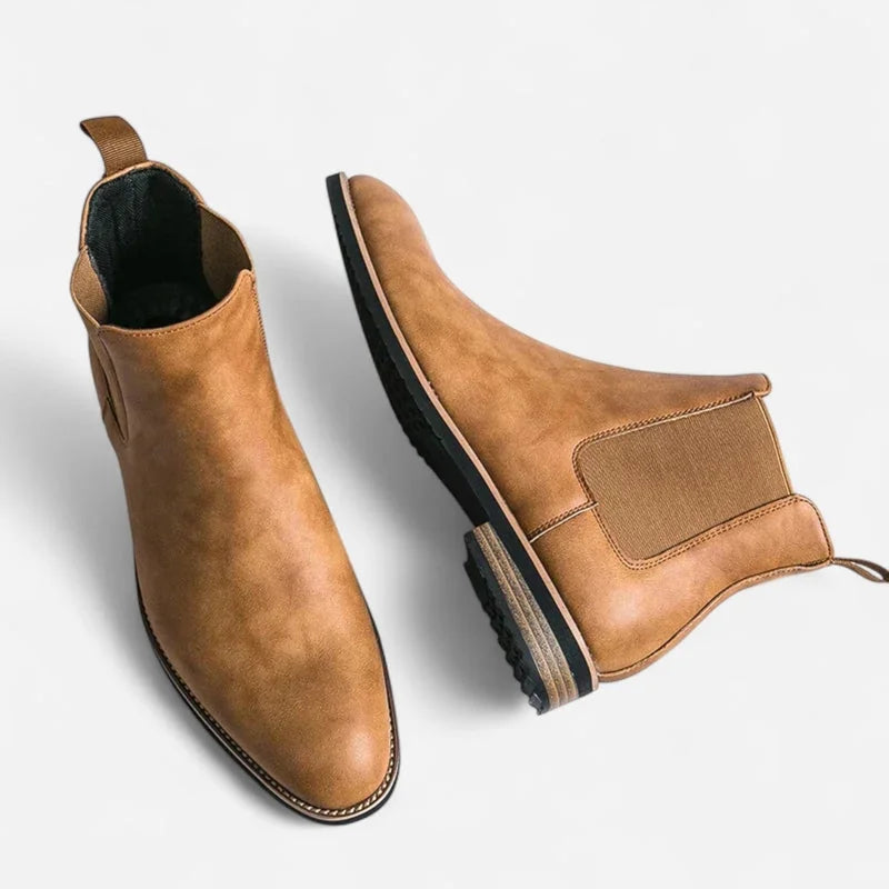 Men's Chelsea Boots – Black Classic Slip-On