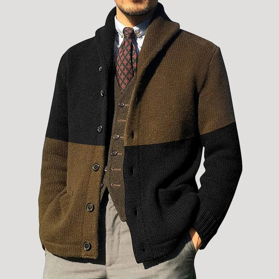 Men's Shawl Collar Cardigan Coatigan